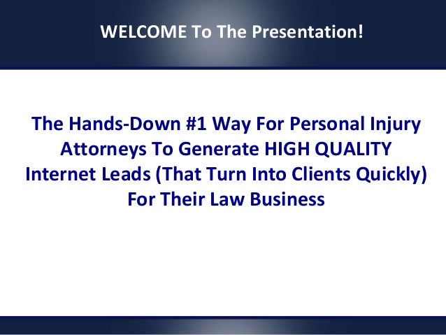 Images of Personal Injury Attorney Leads